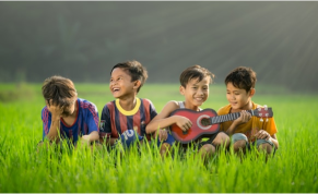 Children learning together